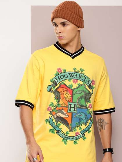 Kook N Keech Men Printed Oversized Pure Cotton T-shirt