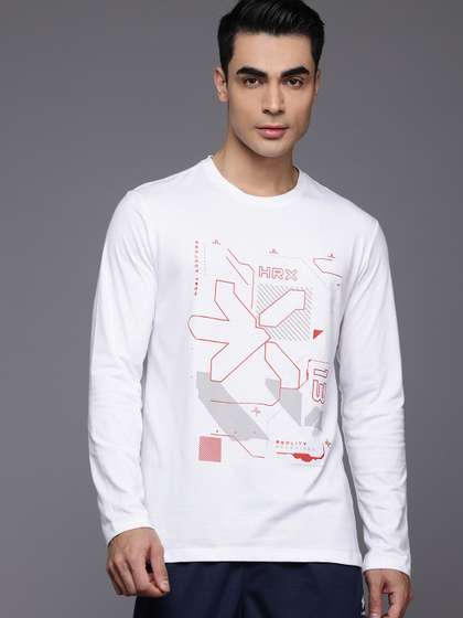 HRX by Hrithik Roshan Men Brand Logo Printed T-shirt