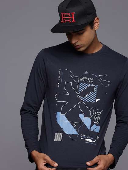 HRX by Hrithik Roshan Graphic Printed T-shirt