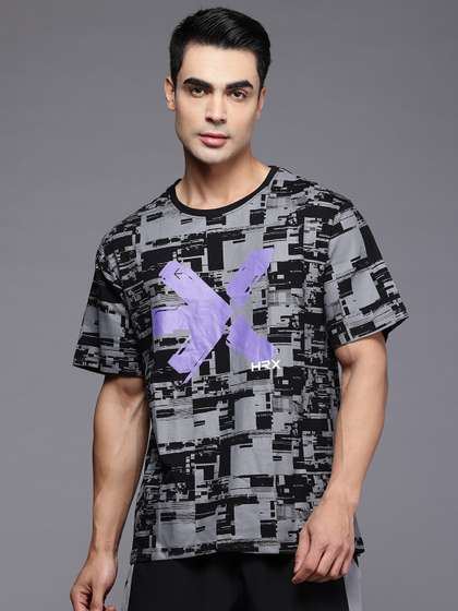 HRX by Hrithik Roshan Printed Casual T-shirt