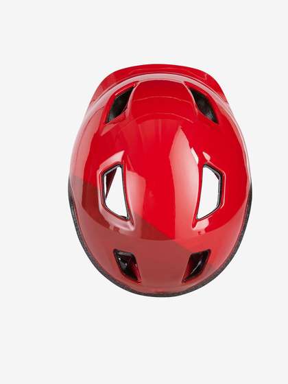 Decathlon BTWIN - Kids
                    Red Open Face Cycling Helmet