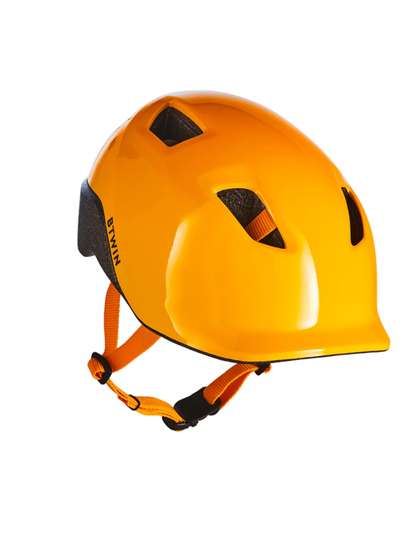 Decathlon BTWIN - Kids
                      Yellow Open Face Cycling Helmet