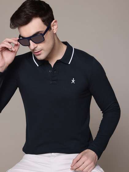 Roadster Solid Polo Collar T-shirt