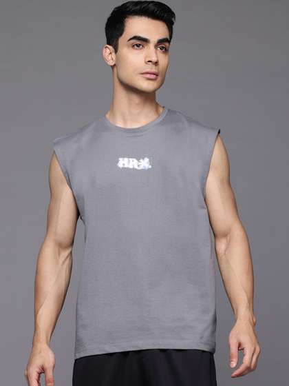 HRX by Hrithik Roshan Men Brand Logo Printed T-shirt