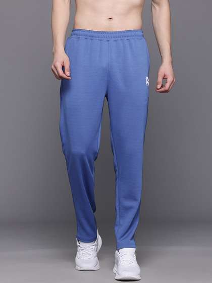 HRX by Hrithik Roshan Men Mid-Rise Regular Fit Rapid-Dry Running Track Pants