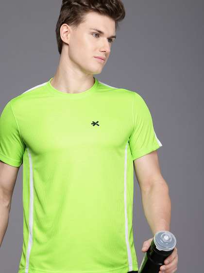 HRX by Hrithik Roshan TRAILTRACERS Rapid Dry Antimicrobial Finish Running T-shirt