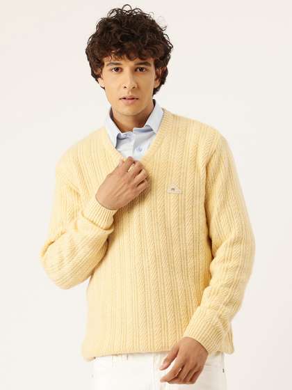 Monte Carlo Men Striped Pullover