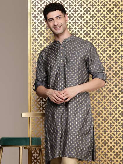House of Pataudi Ethnic Motifs Jashn Kurta
