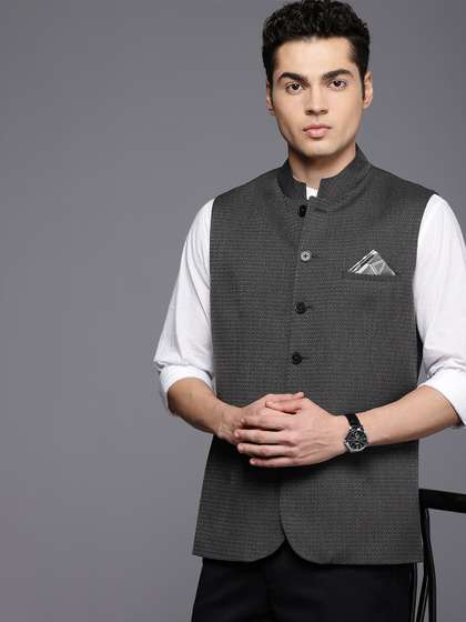 Theme Regular Fit Nehru Jacket