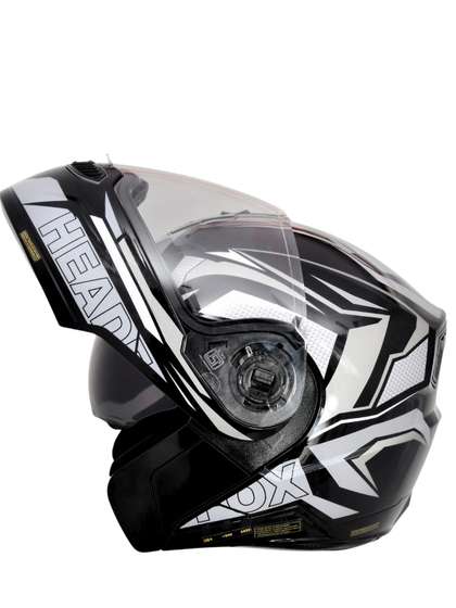 HEADFOX Metro N2 Smart
                    Bluetooth Flash Lights Calls Music Voice Asst. DV
                    Helmet
