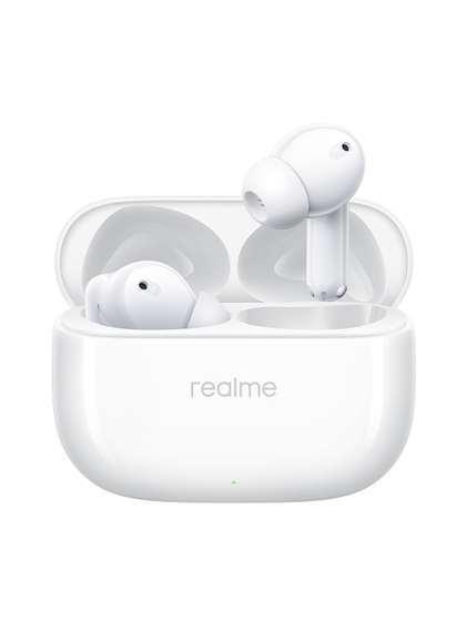 Realme T310 With
                          12.4mm Driver, 46dB ANC, Spatial Audio Upto 40
                          hours Playback Earbuds