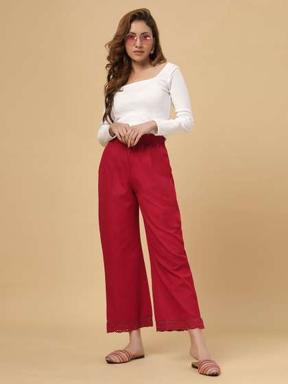 Bottoms.love Mid-Rise Palazzos