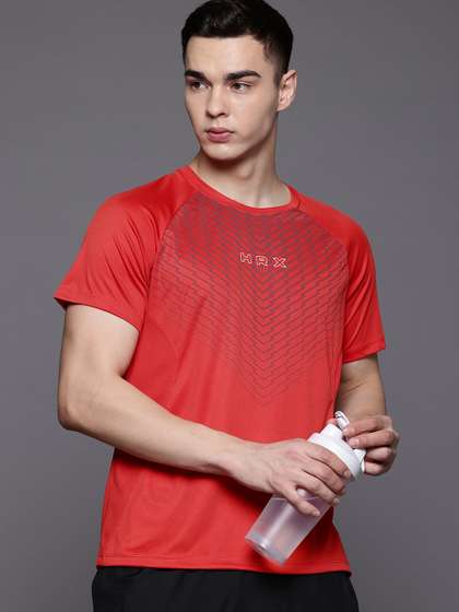HRX by Hrithik Roshan Rapid Dry Printed Training T-Shirt