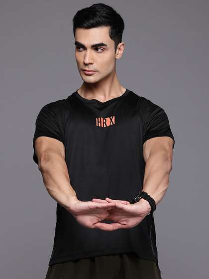 HRX by Hrithik Roshan Rapid Dry Printed Training T-Shirt