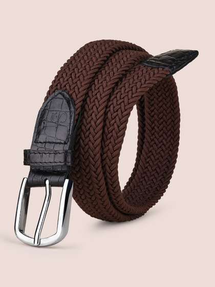 LOUIS STITCH Men Premium
                    Braided Casual Belt