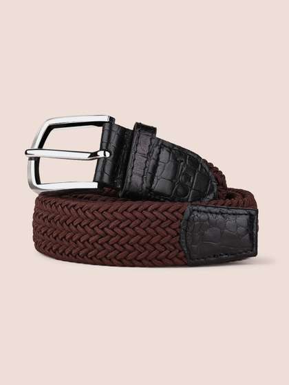 LOUIS STITCH Men Premium
                    Braided Casual Belt