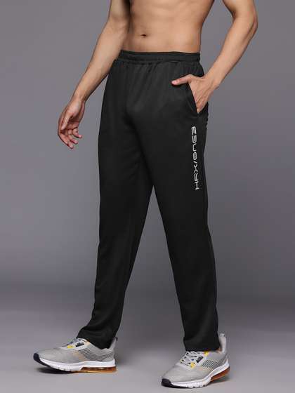 HRX by Hrithik
                        Roshan Men Regular Fit Rapid-Dry Running Track
                        Pants With Reflective Detail
