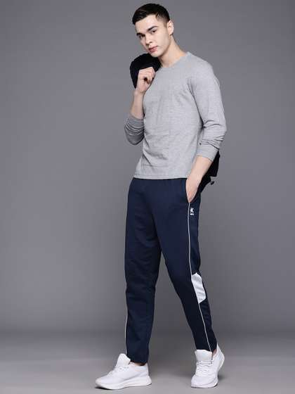 HRX by Hrithik Roshan Men Mid-Rise Regular Fit Lifestyle Track Pants