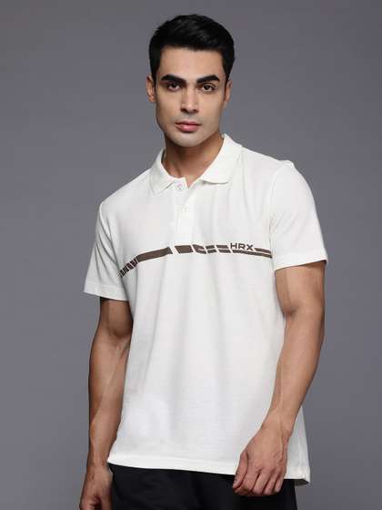HRX by Hrithik Roshan Printed Casual Polo T-shirt