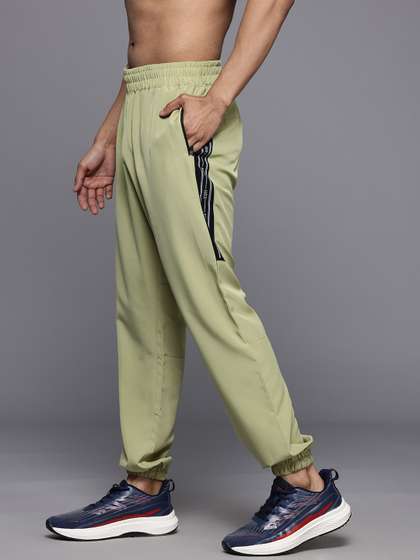 HRX by Hrithik Roshan Men Rapid-Dry Running Joggers with Reflective Detail