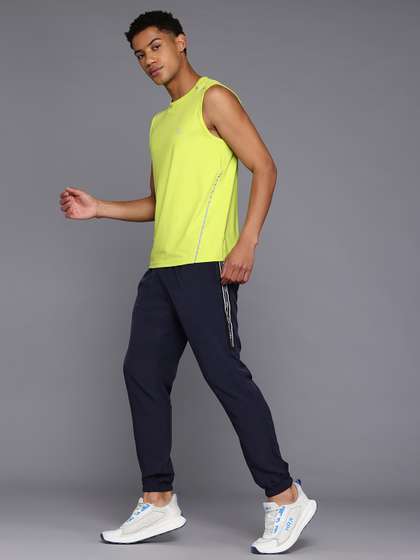 HRX by Hrithik Roshan Men Taping Detail Running Joggers