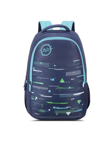 Skybags Kids Troop Geometric Printed Backpack
