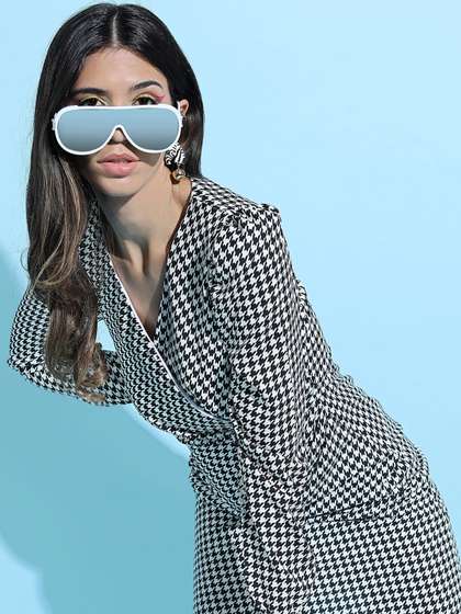 Tokyo Talkies Print
                        A-Line Dress