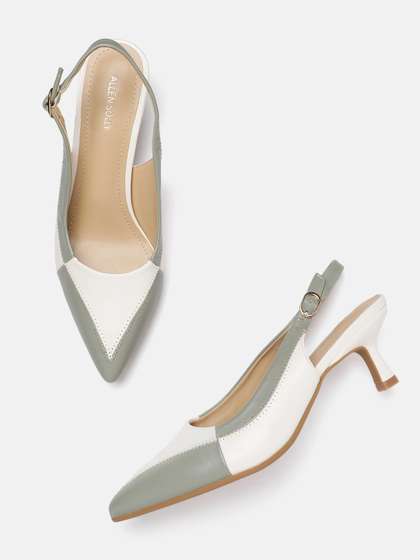 Allen Solly
                          Colourblocked Kitten Heeled Pumps