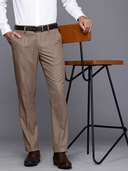 Men Slim Fit
                        Textured Everyday Wear Comfort Stretch Formal
                        Trouser
