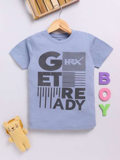 HRX by Hrithik Roshan
                    Boys Printed T-shirt