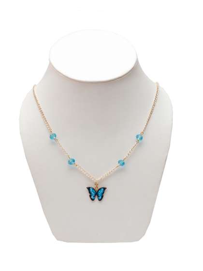 Daizy Girls Butterfly
                    Necklace