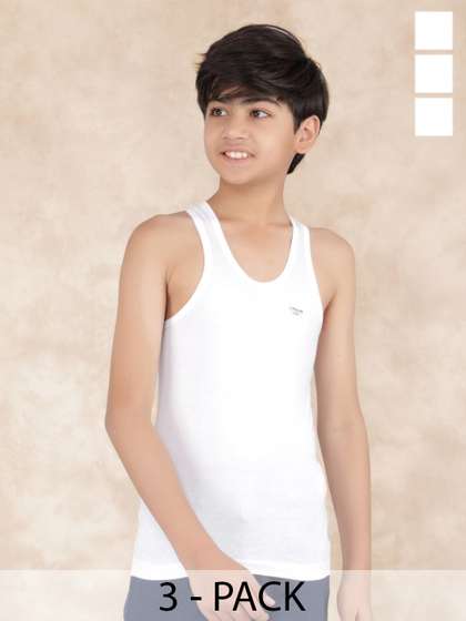 Dollar Boys Pack Of 3
                    Undershirt Vests