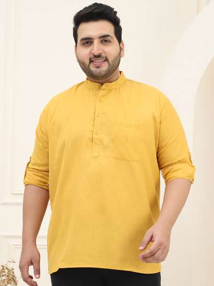 SOJANYA PLUS Cotton Straight Kurta