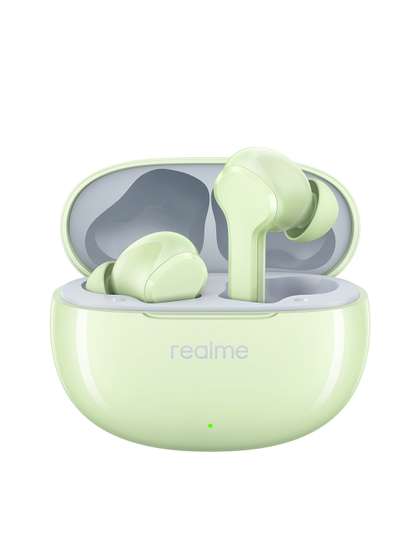 Realme Buds T110
                        Fast Charging Earbuds with 38H Playtime & AI
                        ENC for Calls - Green