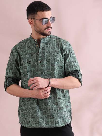 FILORI Printed Pure Cotton Kurta