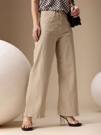 Chemistry Women
                          Wide Leg High-Rise Stretchable Jeans