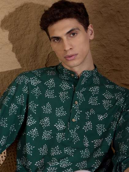 DENNISON Pure Cotton Straight Kurta