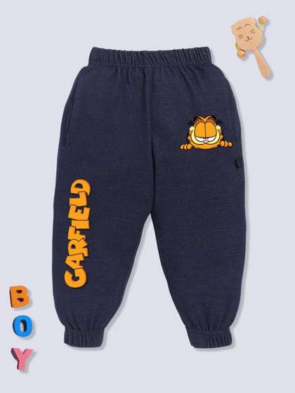 YK X Minute Mirth Boys
                    Garfield Printed Pure Cotton Joggers