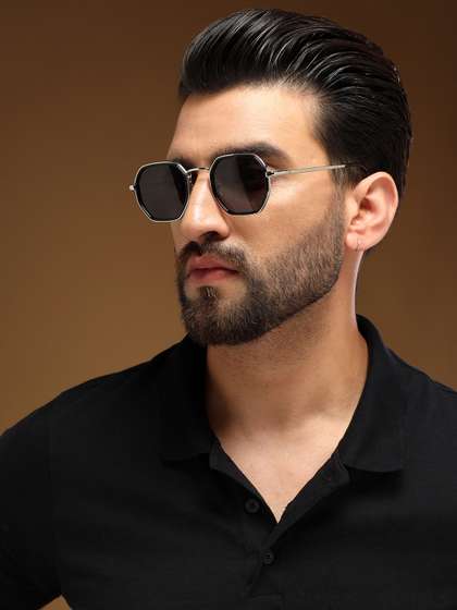 Voyage Unisex Square
                      Sunglasses with Polarised and UV Protected Lens