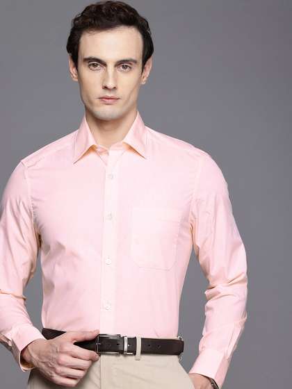 Louis Philippe Pure
                        Cotton Classic Formal Shirt