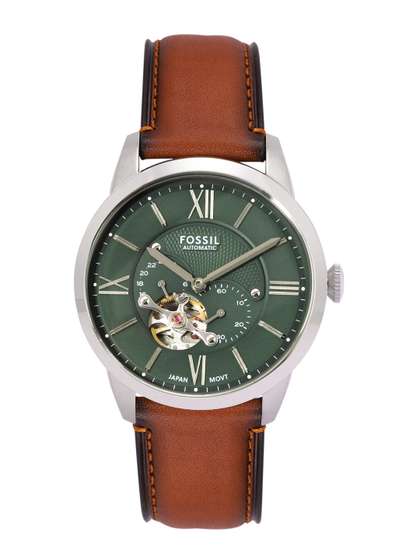 Fossil Men Townsman
                    Skeleton Dial Analogue Automatic Watch ME3265