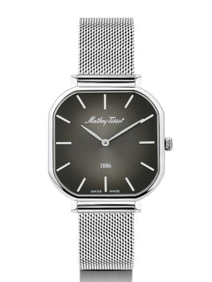 Mathey-Tissot Swiss
                        Made Monsoon Square Quartz Black Dial Women's
                        Watch - D7917AN