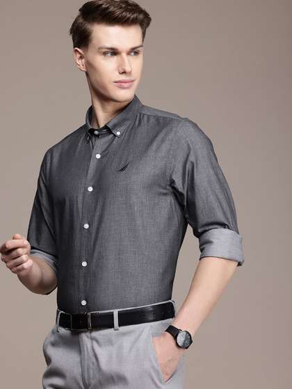 Nautica Premium Slim Fit Pure Cotton Formal Shirt