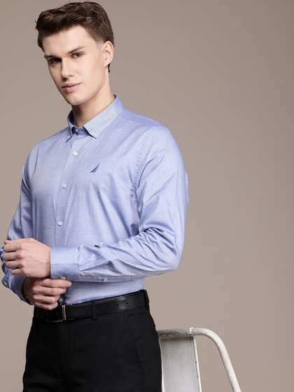 Nautica Pure Cotton Classic Slim Fit Formal Shirt