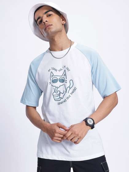 glitchez Graphic Printed T-shirt