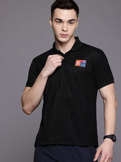 HRX by Hrithik Roshan Men Polo Collar T-shirt
