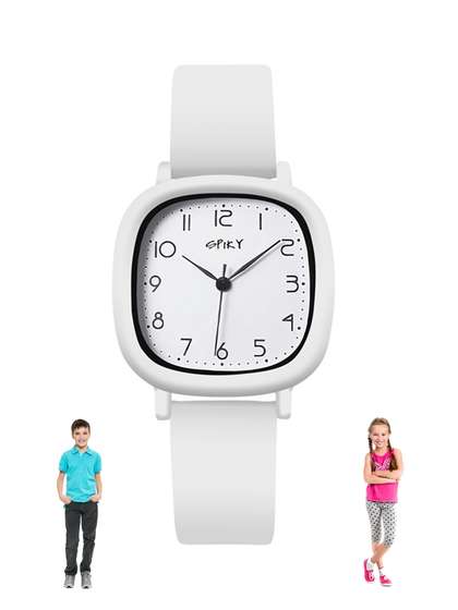Spiky Kids Dial &
                    Straps Analogue Watch SPKEVA19_WHT