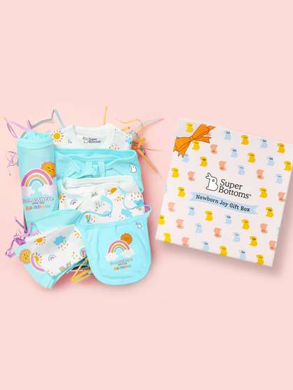 SuperBottoms Unisex
                    Cotton Clothing Baby Gift Set for NewBorn Essentials
                    11pc