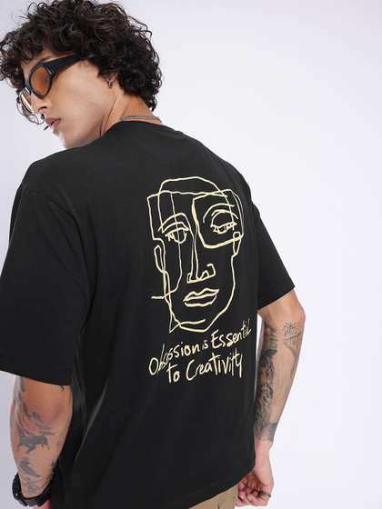 glitchez Printed Relaxed Fit T-shirt