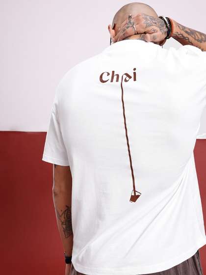 glitchez Printed Oversized T-shirt